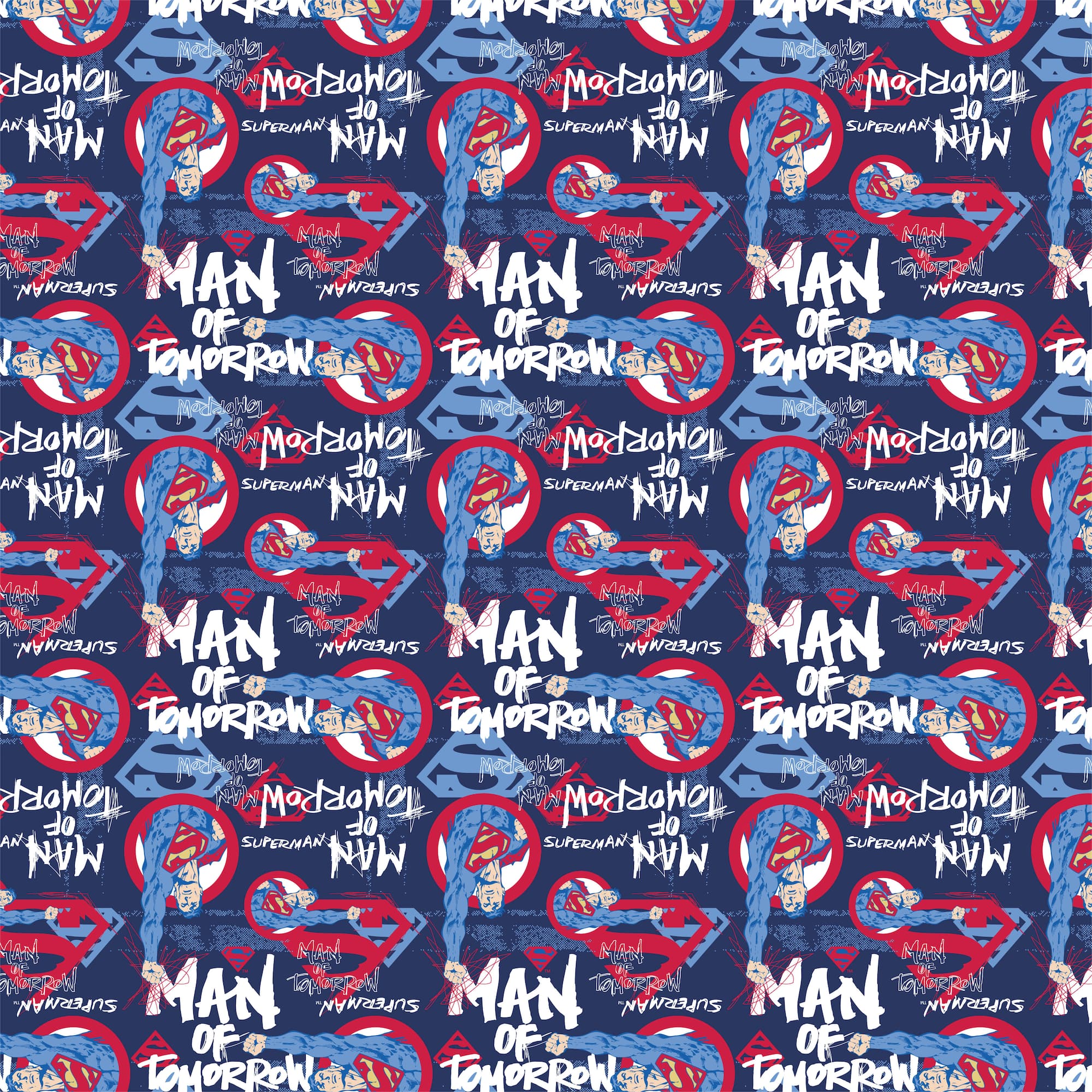 DC Comics Superman™ Man of Tomorrow Cotton Fabric